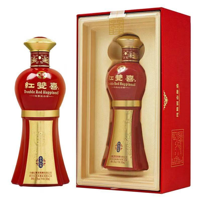 红双喜如意红樽52度浓香型白酒