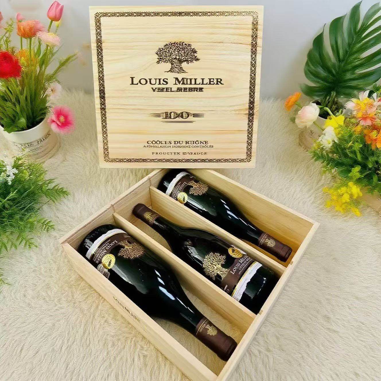 路易斯米勒·古树100老藤干红[原装进口]